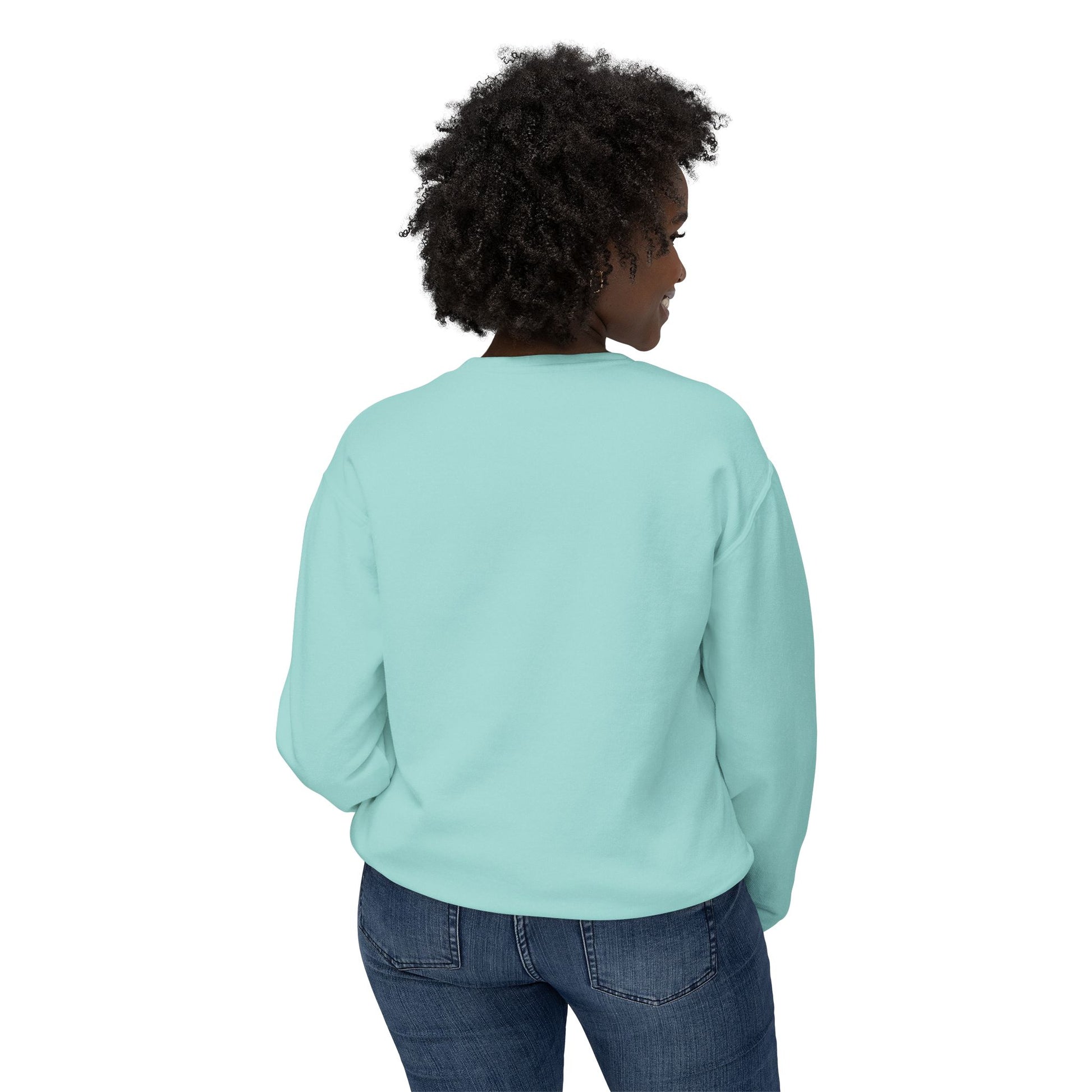 Vibrant Art Sweatshirt, Unisex Lightweight Crewneck, Casual Artwear, Unique Gift for Art Lovers, Perfect for Any Season